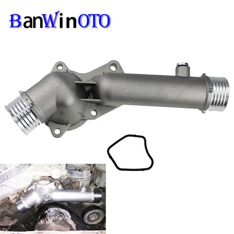 bmw e39 metal thermostat housing|Thermostat Housing, URO Aluminum Upgrade .